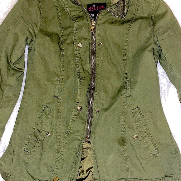 dELiA*s Jackets & Blazers - 💚DELIAS* Green Army Jacket Size Small